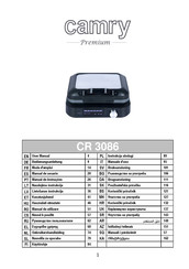 camry Premium CR 3086 User Manual
