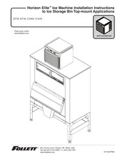 Follett Horizon Elite C1410W Installation Instructions Manual