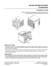 Follett D414AS Installation Manual