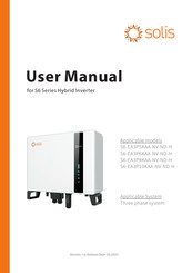 SOLIS S6-EA3P5KAA-NV-ND-H User Manual
