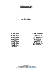 Casselin CAB2PP Manual