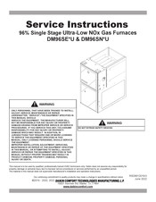 Daikin DM96SE Service Instructions Manual