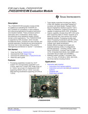 Texas Instruments J742S2XH01EVM User Manual