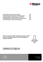Hansa OMP6555BGH Operating Instructions Manual