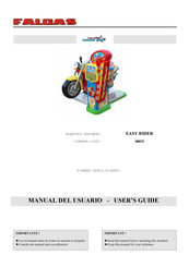 falgas EASY RIDER User Manual