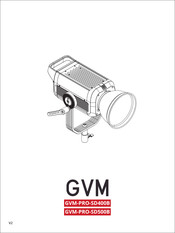 GVM GVM-PRO-SD400B Instruction Manual