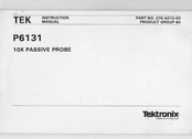 Tektronix TEK P6131 Instruction Manual