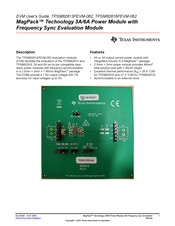 Texas Instruments MagPack TPSM82816PEVM-062 User Manual