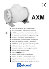 Elicent AXM 200 Installation, Operation And Mantenance Manual