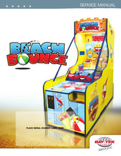 BAYTEK GAMES BEACH BOUNCE Service Manual