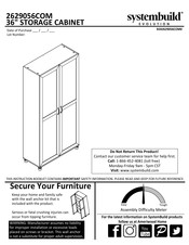 Systembuild Evolution 2629056COM Instruction Booklet