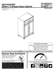 System Build 6421414COM Instruction Booklet