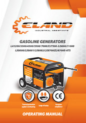 ELAND LX8700E-ATS Operating Manual