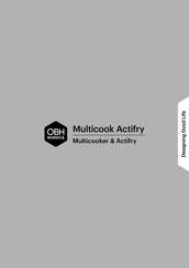 OBH Nordica Multicook Actifry MY741CN0 Instructions For Use Manual