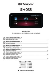 Phonocar SM035 Installer Manual