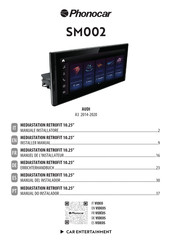 Phonocar SM002 Installer Manual