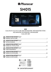Phonocar SM015 Installer Manual
