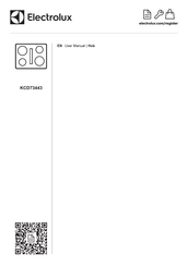 Electrolux KCD73443 User Manual
