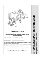 Premium 0541LS4T-37 Original Owner's Manual