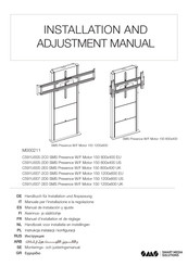 SMS C591U005-2D0 Installation And Adjustment Manual