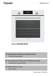 FabianoSteel FBO 860 Inox User Manual