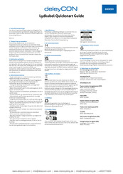 Deleycon MK3713 Quick Start Manual