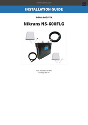 Nikrans NS-600FLG Installation Manual