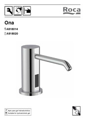 Roca Ona A818014 Manual