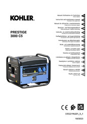 Kohler PRESTIGE 3000 C5 Instruction And Maintenance Manual
