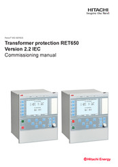 Hitachi ABB Relion 650 Series Commissioning Manual