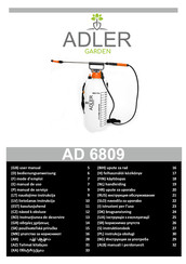 Adler GARDEN AD 6809 User Manual