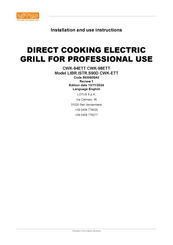 Lotus CWK-94ETT Installation And Use Instruction