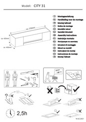 Sofa und Co CITY 31 Assembly Instructions Manual