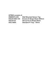 Watts ENWARE KOL97101 Installation And Maintenance Instructions Manual