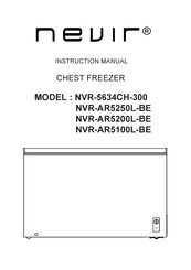 Nevir NVR-AR5200L-BE Instruction Manual