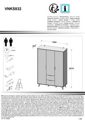 Forte VNKS832 Assembling Instruction