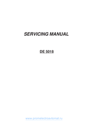 Janome DE 5018 Servicing Manual