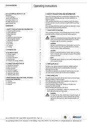 ebm-papst G1G144-AG43-06 Operating Instructions Manual