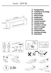 Sofa und Co CITY 30 Assembly Instructions Manual