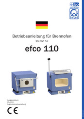 UHLIG INTERCOM efco 110 Operating Instructions Manual