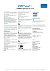 Deleycon MK5926 Quick Start Manual