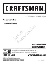 Craftsman CMXGWAS021021 Operator's Manual