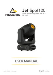 ProLights Jet Spot 120 User Manual