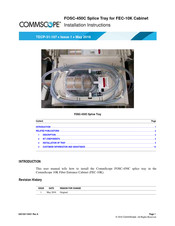 CommScope FOSC-450C Installation Instructions Manual