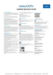 Deleycon MK5905 Quick Start Manual