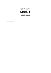 Olivetti SRDF-1 Service Manual