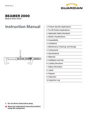 Guardian 00101 Instruction Manual