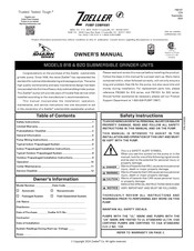 Zoeller 815 Series Owner's Manual