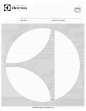 Electrolux EI30EW45PSC Use And Care Manual