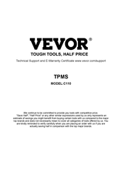 Vevor TPMS C110 Manual